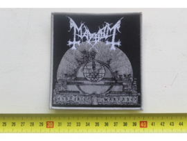 MAYHEM - ESOTERIC WARFARE ( WHITE BORDER ) WOVEN