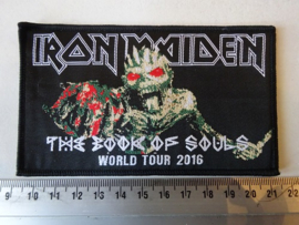 IRON MAIDEN - THE BOOK OF SOULS TOUR 2016 ( WOVEN )