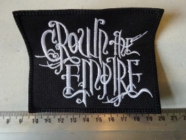 CROWN THE EMPIRE - WHITE LOGO