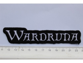 WARDRUNA - WHITE NAME LOGO