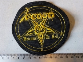 VENOM - WELCOME TO HELL ( GOLD CIRCLED )