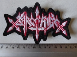 SARCOFAGO - WHITE/RED LOGO