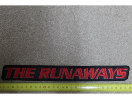 THE RUNAWAYS - RED NAME LOGO