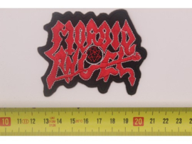 MORBID ANGEL - RED/WHITE NAME LOGO