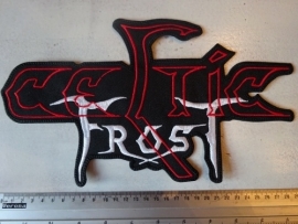 CELTIC FROST - RED/WHITE LOGO