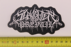 SLAUGHTER TO PREVAIL - WHITE NAME LOGO