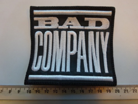 BAD COMPANY - WHITE NAME LOGO