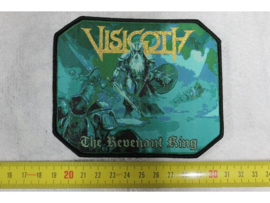 VISIGOTH - THE REVENANT KING ( BLACK BORDER ) WOVEN