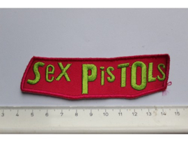 SEX PISTOLS - PINK/GREEN NAME LOGO