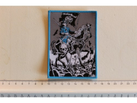 MOTORHEAD - GENERAL LEMMY ( BLUE BORDER ) WOVEN