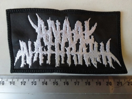 ANAAL NATHRAKH - WHITE LOGO ( UNCUT )
