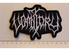 VOMITORY - WHITE NAME LOGO