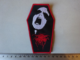 DARKTHRONE - TRANSILVANIAN HUNGER ( COFFIN SHAPED ) RED BORDER