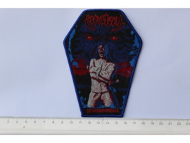SEPULTURA - SCHIZOPHRENIA ( BLUE BORDER ) WOVEN