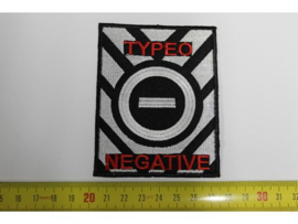 TYPE O NEGATIVE - RED NAME LOGO