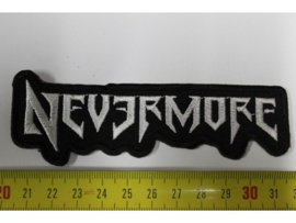 NEVERMORE - WHITE NAME LOGO