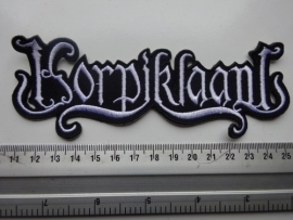 KORPIKLAANI - SHAPED WHITE LOGO
