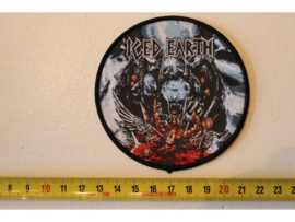 ICED EARTH - TRIBUTE TO THE GODS (  BLACK BORDER ) WOVEN