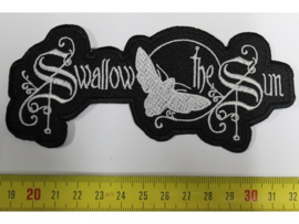 SWALLOW THE SUN - WHITE NAME LOGO