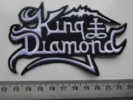 KING DIAMOND - SHAPED WHITE LOGO