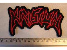 KRISIUN - RED NAME LOGO