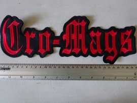 CRO-MAGS - RED LOGO