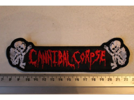 CANNIBAL CORPSE - RED NAME LOGO + FOETUS
