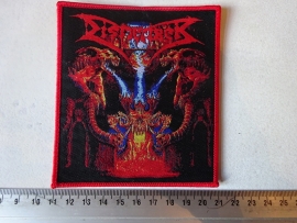 DISMEMBER - LIKE AN EVER FLOWING STREAM ( RED BORDER ) WOVEN