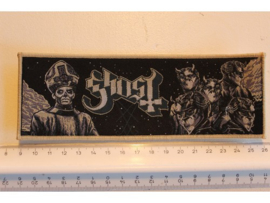 GHOST - PAPA + BAND ( BEIGE BORDER ) WOVEN