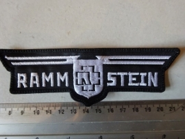 RAMMSTEIN - WHITE NAME LOGO