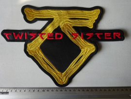 TWISTED SISTER - LOGO RED/GOLD