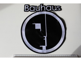BAUHAUS - WHITE LOGO