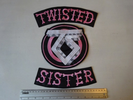 TWISTED SISTER - 3 PART LOGO