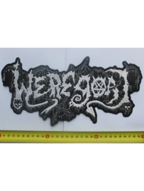 WEREGOAT - WHITE NAME LOGO
