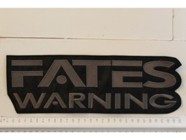 FATES WARNING - GREY NAME LOGO