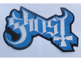 GHOST - WHITE/BLUE NAME LOGO