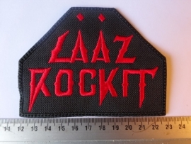 LAAZ ROCKET - RED LOGO ( RED BORDER, NOT BLACK )
