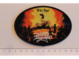 KING DIAMOND - THE EYE ( BLACK BORDER ) WOVEN