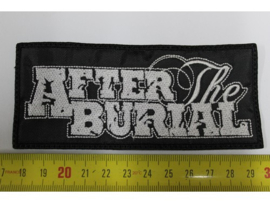 AFTER THE BURIAL - WHITE NAME LOGO