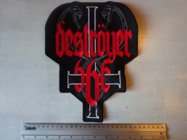 DESTROYER 666 - SNAKE LOGO + WHITE CROSS