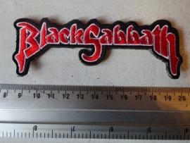 BLACK SABBATH - RED/WHITE LOGO ( DIFFERENT )