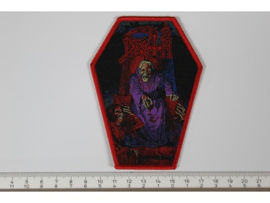 DEATH - SCREAM BLOODY GORE ( RED BORDER ) WOVEN