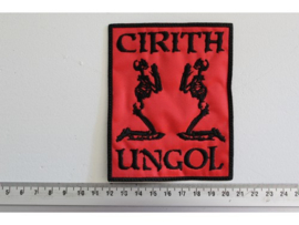 CIRITH UNGOL - BLACK NAME LOGO ( BLACK BORDER )