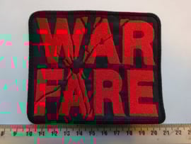 WARFARE - RED NAME LOGO