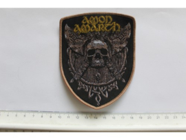 AMON AMARTH - VIKING ( BROWN BORDER ) WOVEN