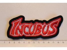 INCUBUS - RED/WHITE NAME LOGO