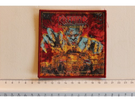 KREATOR - LONDON APOCALYPTICON ( RED BORDER ) WOVEN