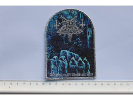 DARK FUNERAL - THE SECRETS OF THE BLACK ARTS ( SILVER BORDER ) WOVEN