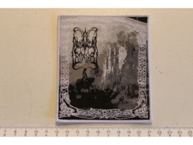 DIMMU BORGIR - FOR ALL TID ( WHITE BORDER ) WOVEN
