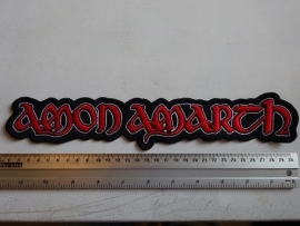 AMON AMARTH - RED LOGO ( STRIP )